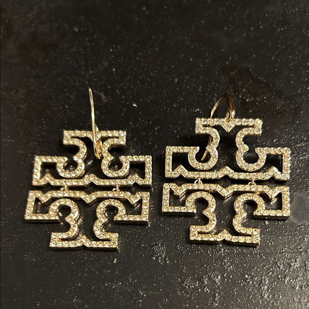 Tory Burch Gold Geometric Earrings